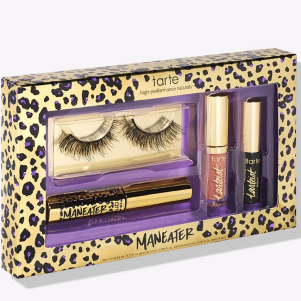 maneater makeover lash & lip set